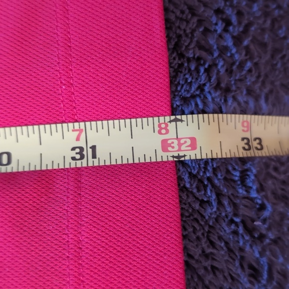 Nike Golf| Red Travistock Cup Athletic Dry Fit Short Sleeved Polo - Picture 8 of 12